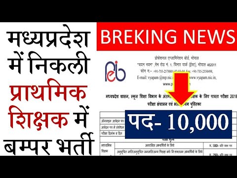 MP Primary School Teachers (Varg-3) ReIncluding loansitment-2019 | प्राथमिक शिक्षक भर्ती (वर्ग-3) #MPLiterature Essaykshak