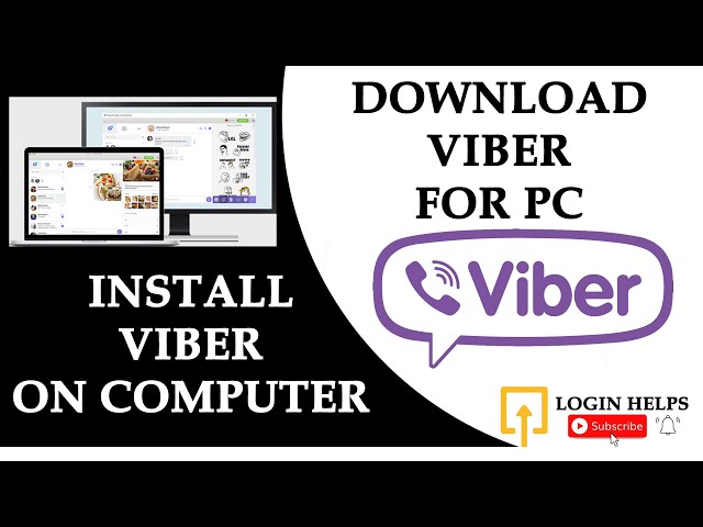 How to Install Viber on PC? How to Install Viber for Windows Computer?  Download Viber Desktop - YouTube