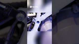 BMW F450 GS Motorcycle Mechanics Close Up Engine & Suspension Details
