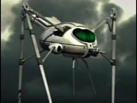 Clean footage of the Fighting Machines from Jeff Wayne's Musical Version of The War of the Worlds