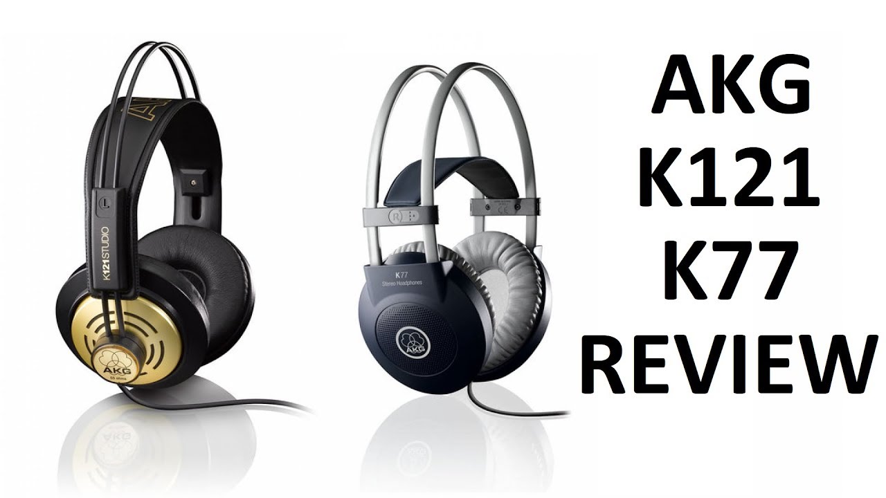 AKG K77 & K121 Studio Headphones Review | Redline Technologies - YouTube