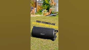 StormBox Lava: Easy to Carry, Easy to Enjoy  #tribit #portablespeaker #bass #summeressentials