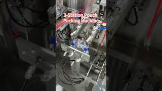 3 Station Pouch Packing Machine | Automatic Premade Pouch Packaging Solution
