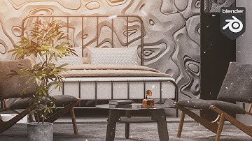 Create a Parallax Bedroom in Just 10 Minutes | Blender 3D Tutorial