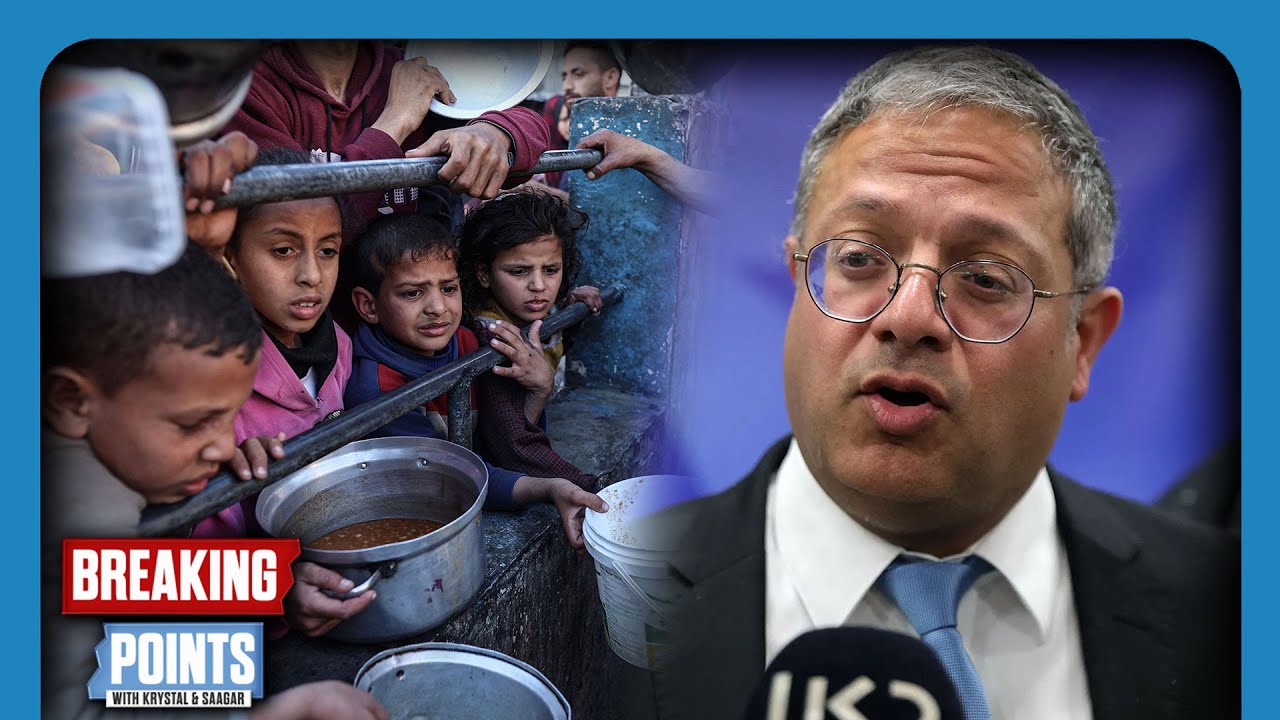 'SHELLS NOT FOOD': Israeli Minister Demands STARVATION Policy - YouTube