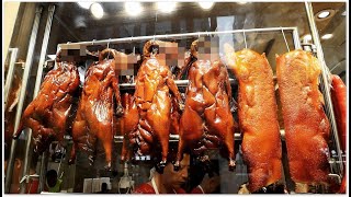 Roast Pork Belly Roast Goose Roast Ducks Crispy YUMMY Hong Kong Food 棋哥燒鵝皮香脆 肉嫩滑 馳名燒乳豬燒腩脆卜卜 燒味飯平靚正 下