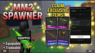 🔥 BEST MM2 Spawner Script 2026! | MM2 Weapon Spawner | Equipable & Tradeable | KEYLESS