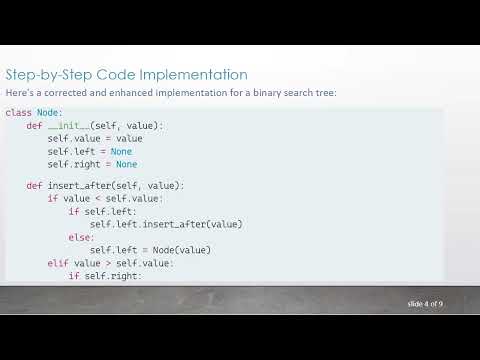 How to Print a Binary Search Tree in Python