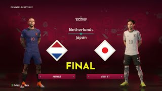 FIFA 23 - Netherlands vs Japan | FIFA World Cup Final Full Match 2022 | PS5™