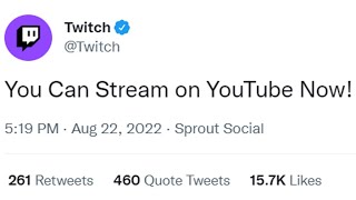 Twitch is Scared of YouTube