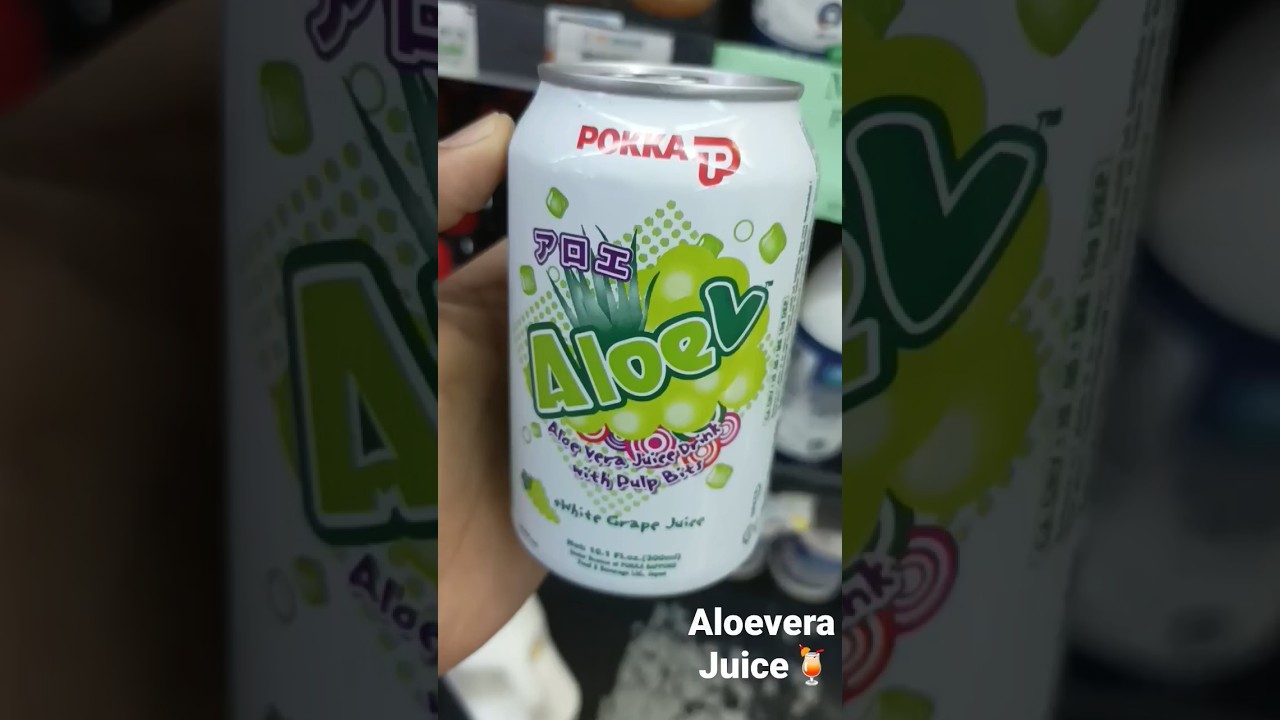 Pokka Aloevera Juice Drink (Types Of Juice & Drink in Dubai) Part 14...