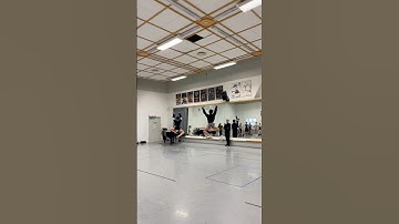 class at the Royal Swedish ballet