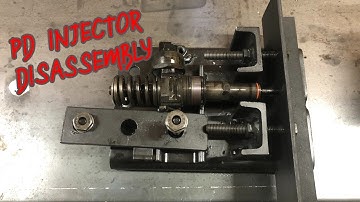 DIY PD TDI Injector Disassembly