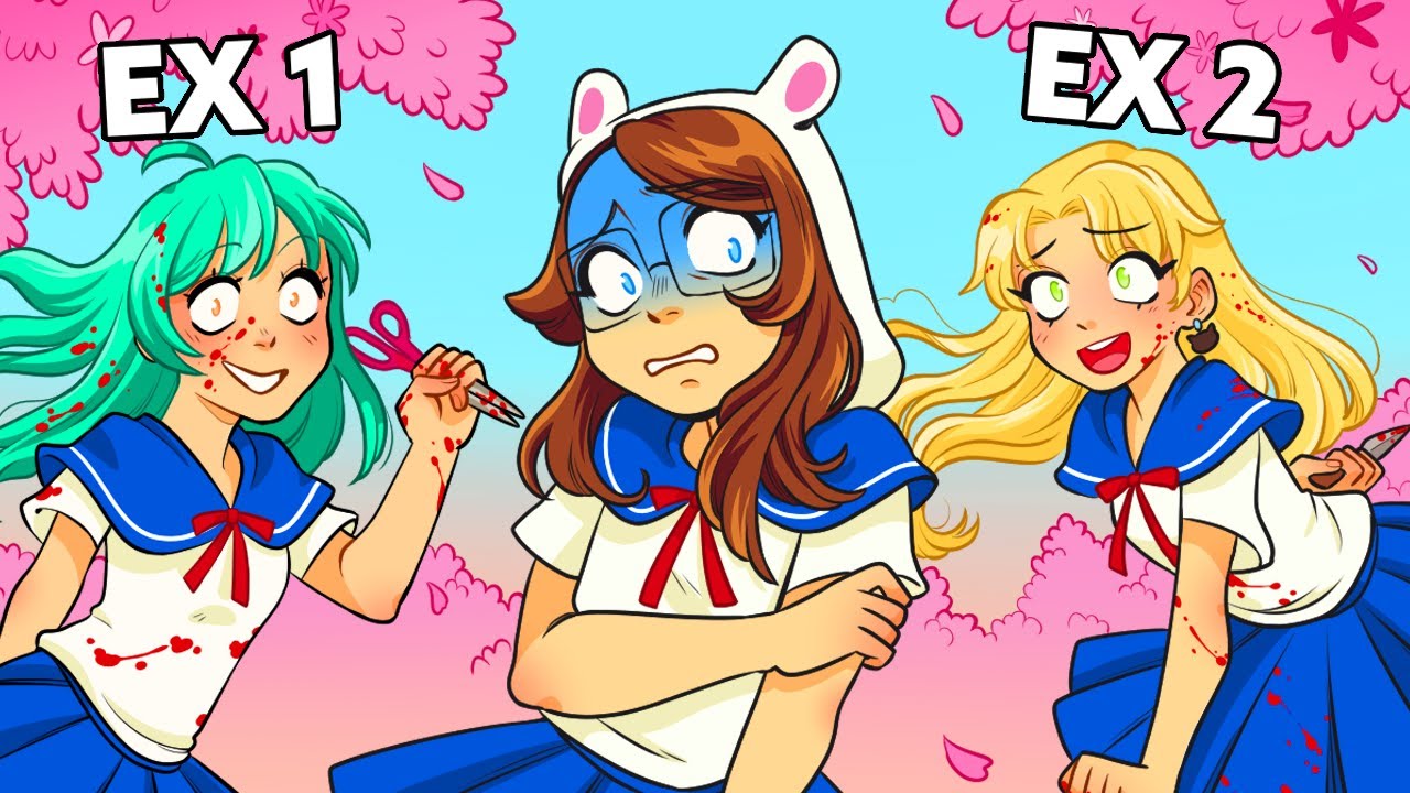 TUTTE LE EX DELLA MIA CRUSH VOGLIONO UCCIERMI! - YANDERE SIMULATOR