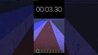 Which is faster Creative mode or Elytra?? #minecraft #shorts #bedwarrior