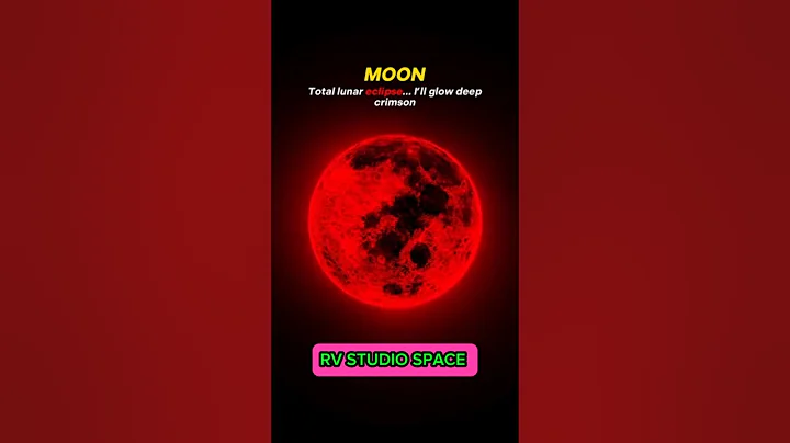 BLOOD MOON is Coming ☠️ #Space #Earth #Sun #astronomy