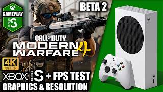 Call of Duty Modern Warfare 4: Beta 2 - Xbox Series S Gameplay + FPS Test