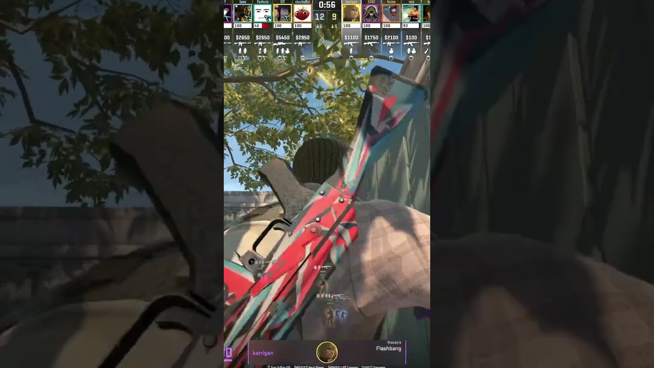 Karrigan Shows Overpass Smoke to Take Banana Control in CS2