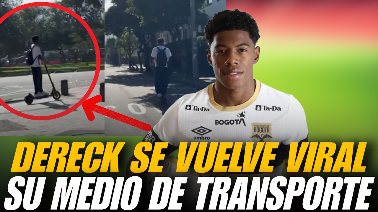 DERECK MONCADA SE VUELVE VIRAL TRAS MOSTRAS SU NUEVO TRANSPORTE EN COLOMBIA 😱🔥