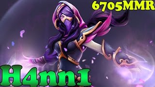 Dota 2 - H4nn1 6705 MMR Plays Templar Assassin Vol 1# - Ranked Match Gameplay!
