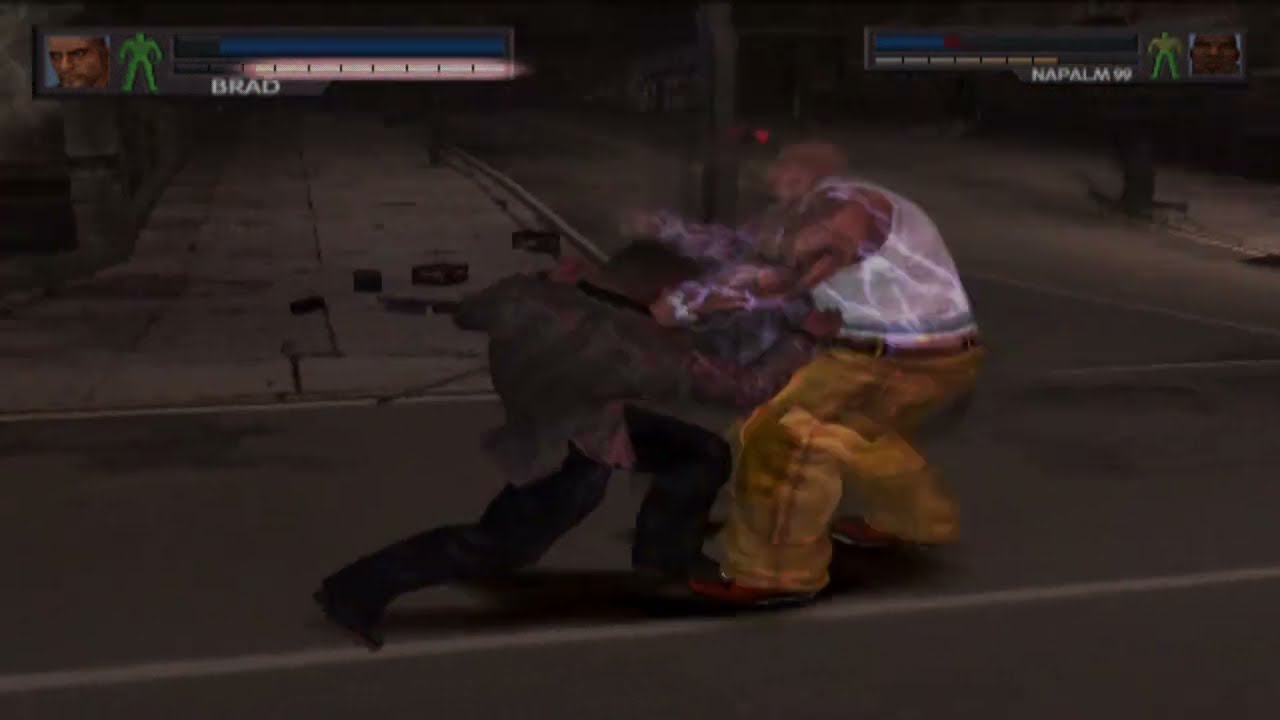 Urban Reign PS2 - Brad VS Napalm 99