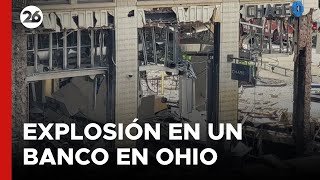 EEUU | Explosión en un banco en Ohio: Un muerto y varios heridos