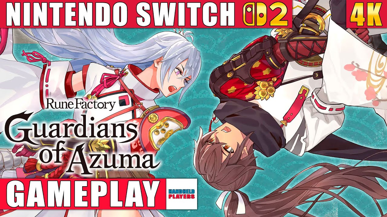 Rune Factory: Guardians of Azuma - Nintendo Switch 2 Edition Gameplay in 4K