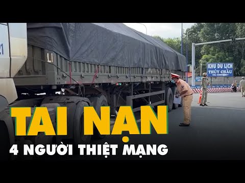 tai nạn 4 người chết