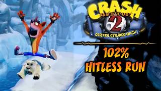 Crash 2 N.Sane Trilogy - 102% Hitless Run (Attempt #2)