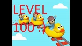 idle roller coaster LEVEL 100 screenshot 2