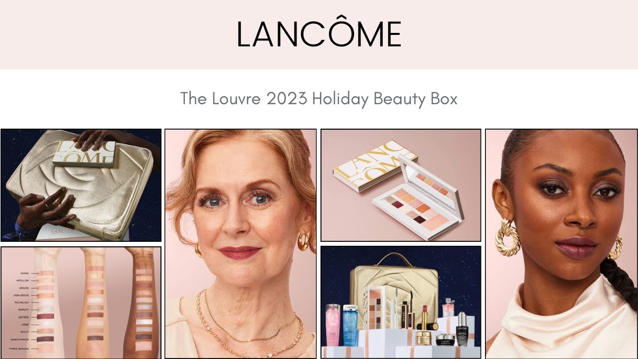 Sneak Peek! Lancôme x The Louvre 2023 Limited Christmas Edition