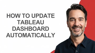 How to Update Tableau Dashboard Automatically - KevinHowTo