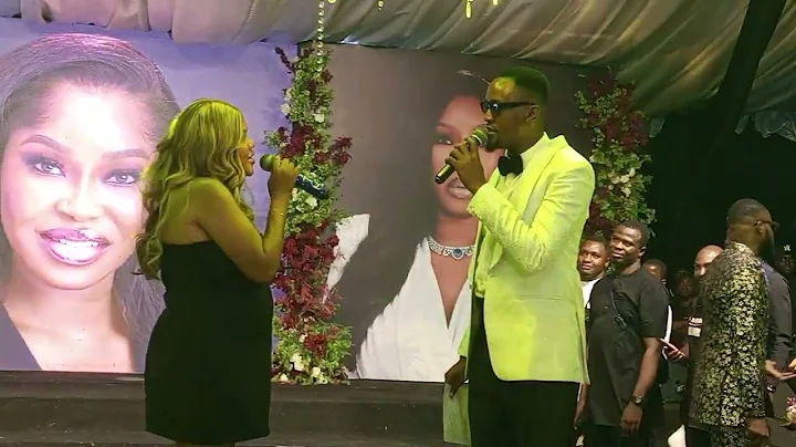 TOYIN ABRAHAM IS JUST A BUNDLES OF Joy. Join AT DR OVA'S SURPRISE 40TH BIRTHDAY PARTY 🎉