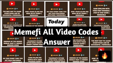 Memefi all video code today 28 December | memefi youtube video code today | #memefi #code #crypto |