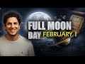 February 1, 2026 Full Moon 🌕: 5 Rituals to Release Karma