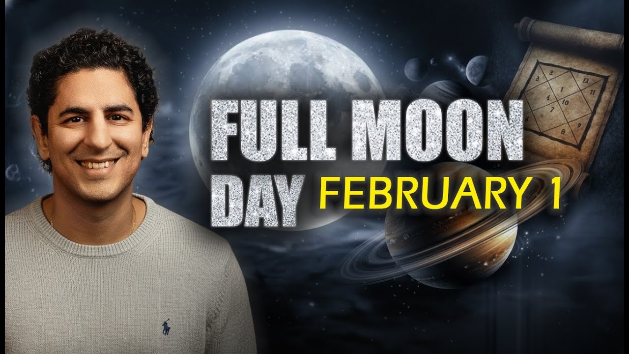 February 1, 2026 Full Moon 🌕 | 5 Powerful Rituals to Release Karma & Heal Emotions