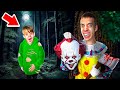 Ich pranke KLEINER JUNGE als HORROR CLOWN! 😈 (Halloween)