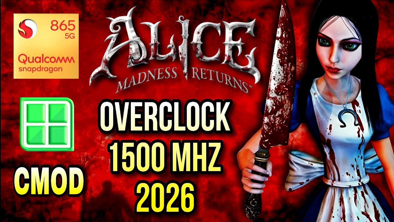 Alice: Madness Returns PC 120 FPS Winlator CMOD Snapdragon 865 Overclock GPU 1500 MHz 👑 2026 #gaming
