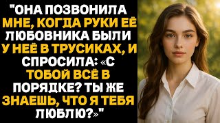 видео: Она позвонила мне, когда руки её любовника были у неё в трусиках, и спросила: С тобой всё в порядке? картинка: Она позвонила мне, когда руки её любовника были у неё в трусиках, и спросила: С тобой всё в порядке?
