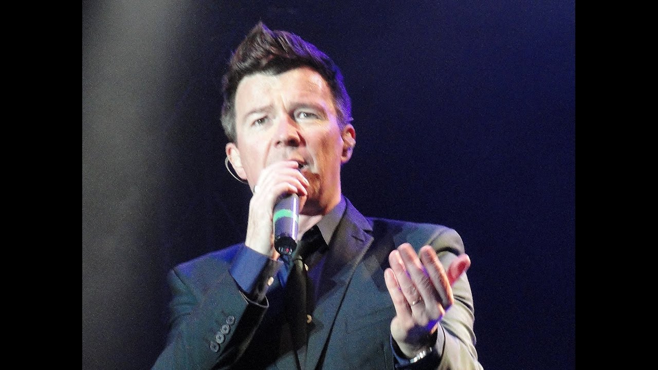Rick Astley LIVE at Party at the Gardens, Franklin's Gardens, Northampton, 25th May 2015