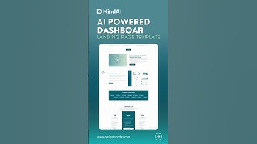 Tailwind App Landing Page Template by MindAI | DesignToCodes  #design