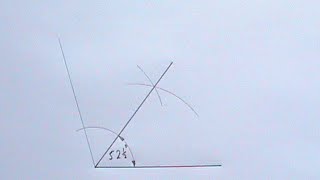 Celebrity ANGLE FIFTY TWO AND A HALF DEGREE || geometry construction ||engineering drawing Wealth