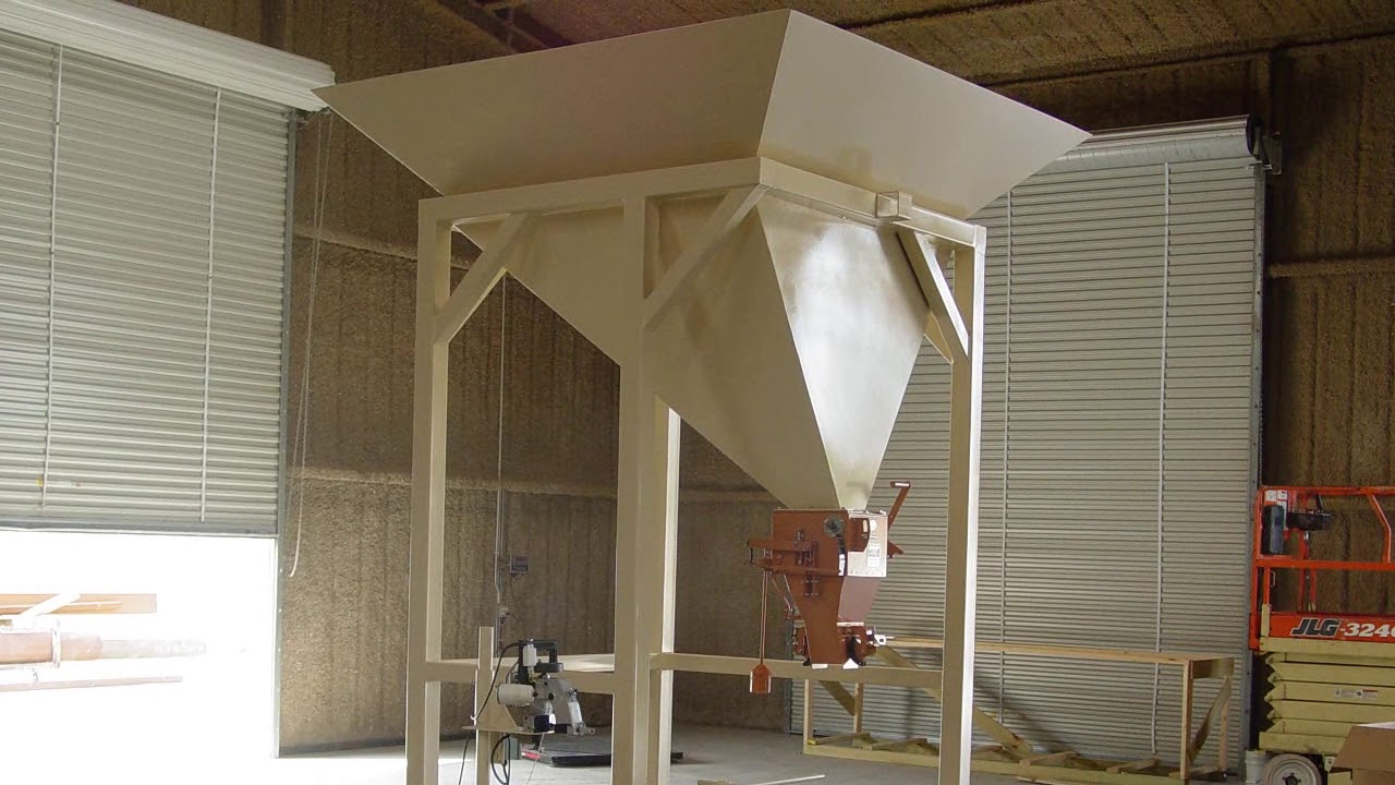 Bagging Deer Corn and Other Grains into 30 lb to 50 lb Bags