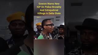Extrajudicial Killings: Sowore Warns IGP