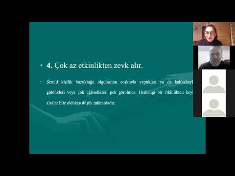 Video: ŞİZOİD BİR KİŞİLİK BEDEN ORGANİZASYONU