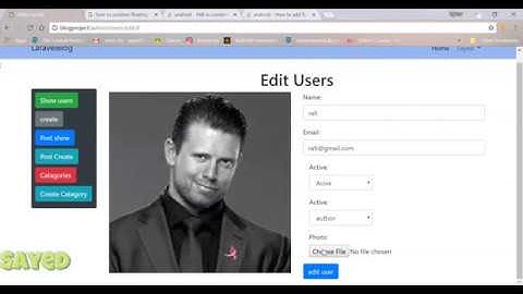 Blog site v1.0 with laravel