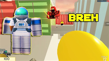 Stealing a Win With An Astronaut In Roblox Arsenal!