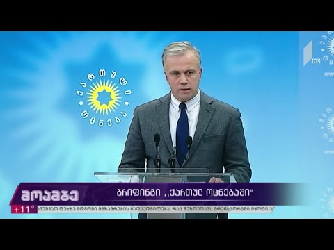 ბრიფინგი „ქართულ ოცნებაში“