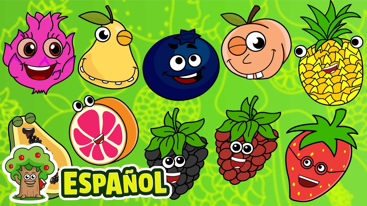 ¡Pintemos las Frutas! Y Más Canciones Infantiles | El Árbol del Español