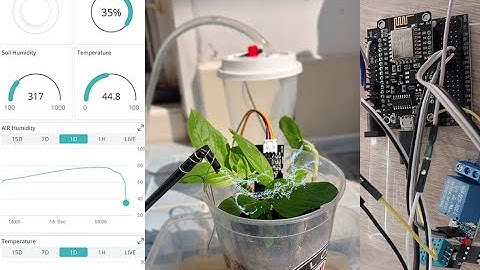 Iot smart plant ปลูกต้นไม้โดยใช้ Arduino iot cloud ช่วยรดน้ำอัตโนมัติจากทุกที่ผ่านมือถือ